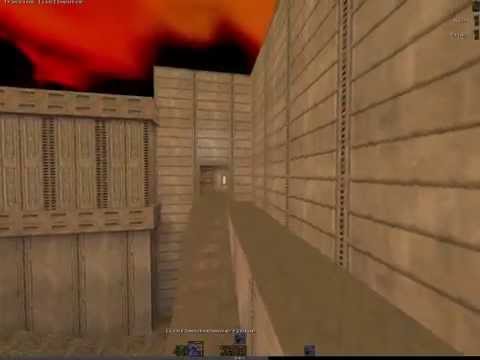 Quake 2 Rocket Arena - intricate steps between [isb] vs Clan *OK* - q2dm1 - Spectator POV