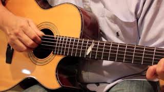 Video thumbnail for James Olson SJ Cutaway Brazilian Rosewood Demo by Dolphin Guitars