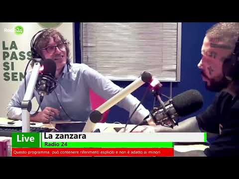 Il Brasiliano in studio a Roma con Cruciani e Parenzo - La Zanzara 14.9.2022