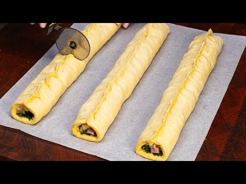 Einfacher als du denkst. Das beste Vorspeisenrezept aus Blätterteig.