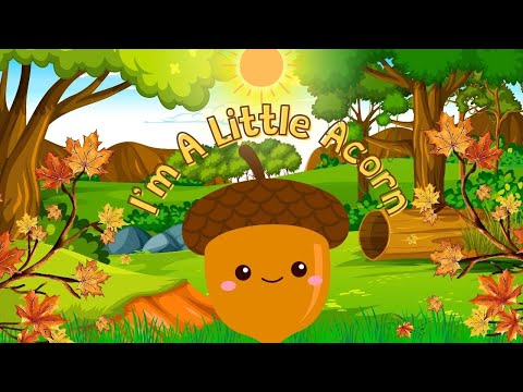 I’m a Little Acorn🌰 | Learning & Singing For Kids | Tune Tots Song