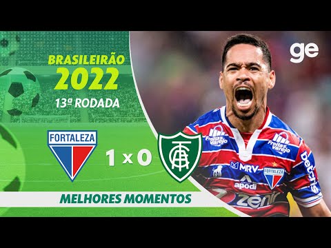 Gols e lances de Fortaleza x América-MG