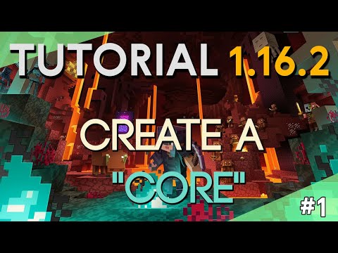 CREATE A NEW MINECRAFT CLIENT PROJECT - Core creation 1# - MCP development 1.16