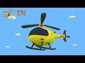 Helicopter for kids video. Toy helicopter from surprise egg. Cartoon for children