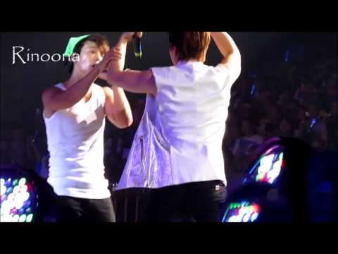 130602 Super Show 5 Jakarta - Haemin or Hyukmin? Lee Brothers!