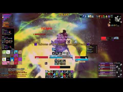 Show No Mercy vs Mythic Tichondrius - Nighthold (Frost DK POV)