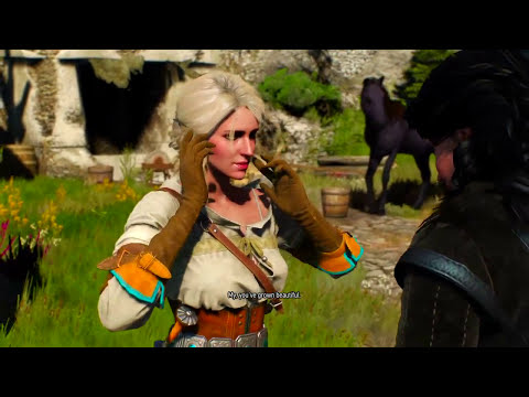 Ciri Returns To Kaer Morhen - The Witcher 3