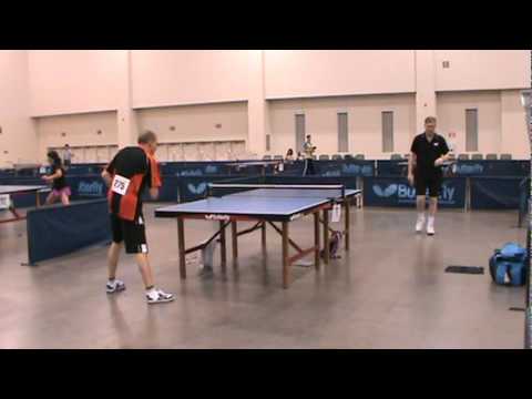Sandpaper US Open 2010 Ty Hoff & Larry Hodges Game 3