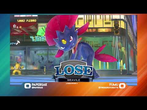 PaperSak (Weavile/Aegislash) vs Fumu (Blaziken) - Pokken at LWG - 7-3-18