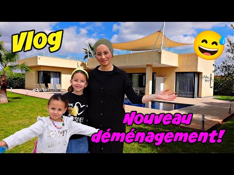 VLOG - NOUS AVONS encore DEMENAGER ! HOME TOUR de notre nouvelle maison au MAROC