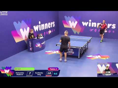 WINners CUP table 2  29.10  Kolomiets Vladimir - Kurilenko Oleg  11:45