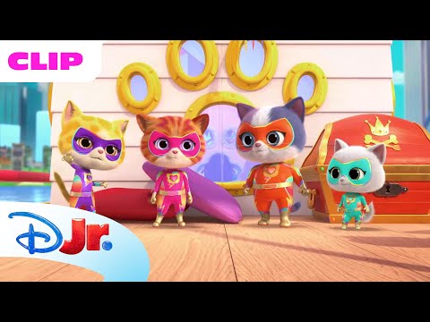 Boat Adventures 🛥️ | SuperKitties ⭐ | Disney Jr. MENA