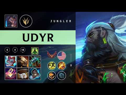 Udyr Jungle vs Graves - NA Grandmaster Patch 26.05