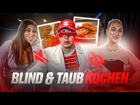 Jordan COOKS ALONE with 2 MODELS (deaf, mute, blind COOKING DUEL)