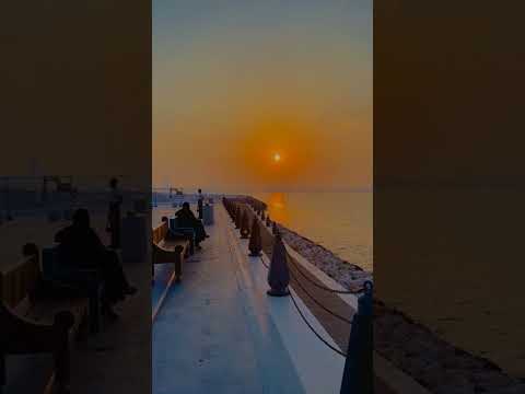 a beautiful view of old port Doha Qatar