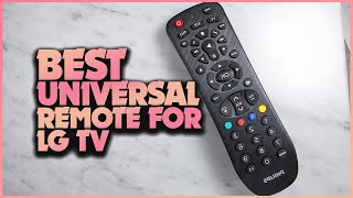 Best Universal Remote for LG TV: Control Your TV with Ease