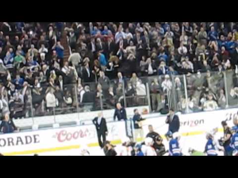 Rangers Flyers Handshakes 2014 First Round