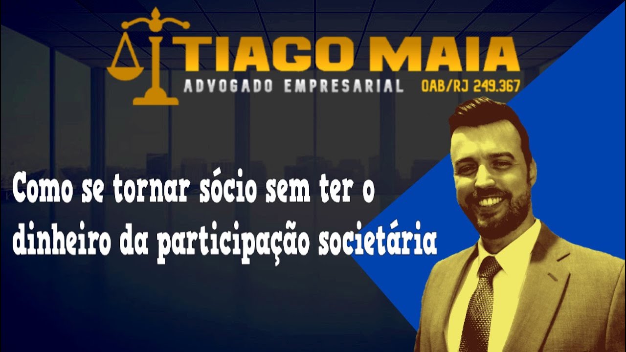 Como se tornar sócio sem ter o dinheiro da participação societária