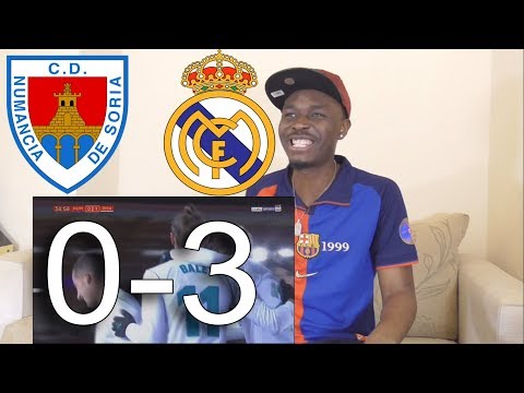 Barcelona Fan React To ● Numancia VS Real Madrid 0-3 ● All Goals And Highlights