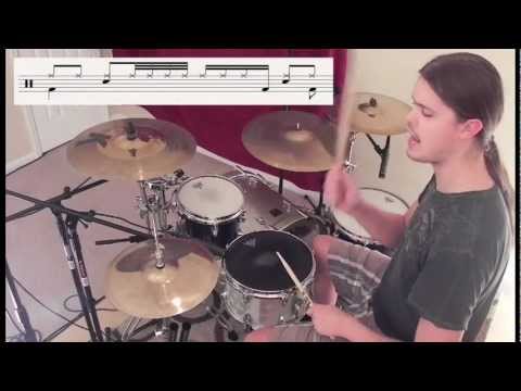 32nd Note Groove and Fill - DRUM LESSON
