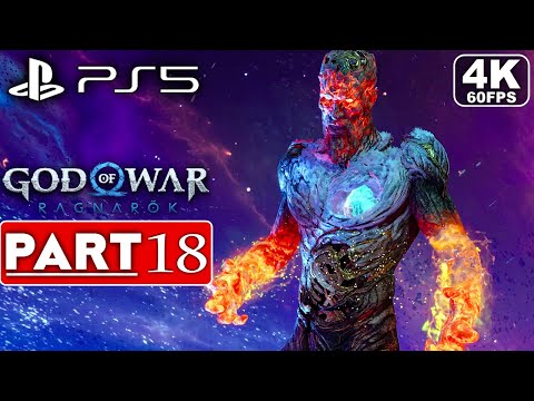 GOD OF WAR RAGNAROK Gameplay Walkthrough Part 18 FULL GAME [4K 60FPS PS5] - No Commentary