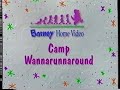 Barney Camp Wannarunnaround But The Audio Is A Semitone Lower