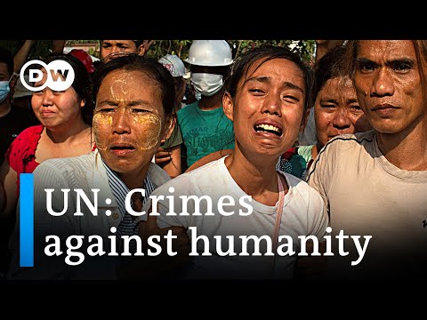 UN: Myanmar junta behind crimes against humanity | DW News