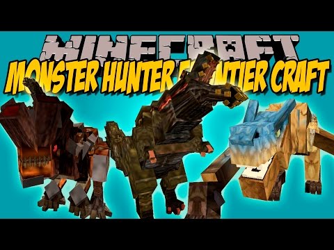MONSTER HUNTER FRONTIER CRAFT MOD - Bosses Epicos! - Minecraft mod 1.7.10 Review ESPAÑOL