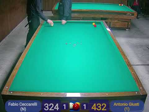 10° Carraresi -Fabio Ceccarelli (N)   Vs  Antonio Giusti (1)