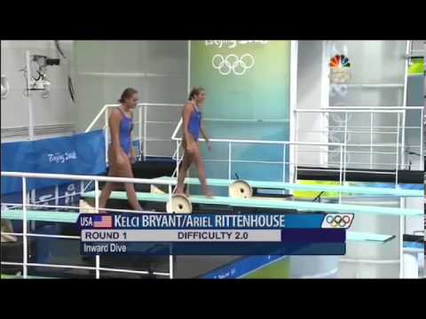 2008 Ariel Rittenhouse & Kelci Bryant - 401b - 9s - 3 meter - Olympics