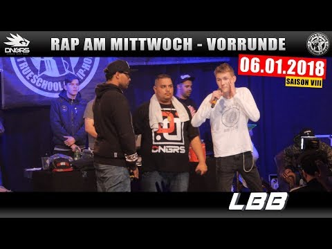 RAP AM MITTWOCH LEIPZIG: 06.01.18 Vorrunde feat. LBB, MC GEUNER uvm. (2/4)