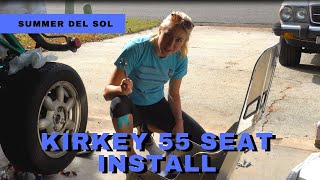 Exocet Kirkey 55 Seat Installation