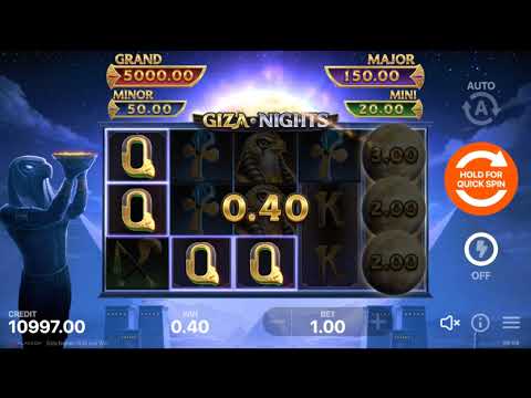 Giza Nights: Hold and Win – Video Gameplay