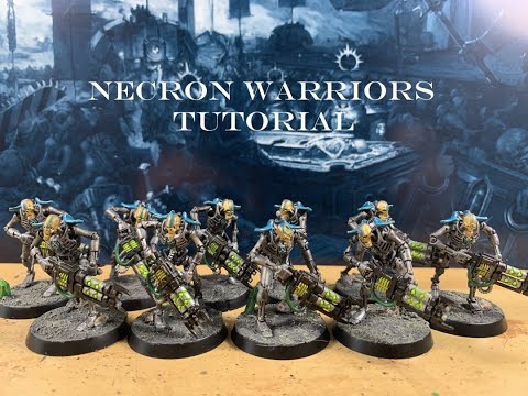 Indomitus Necron Warriors 1 Day Tutorial