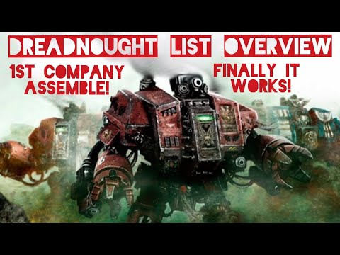 Dreadnought List + Tactics - 40K 9th Edition