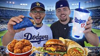 We Tried EVERY New Food at Dodger Stadium…