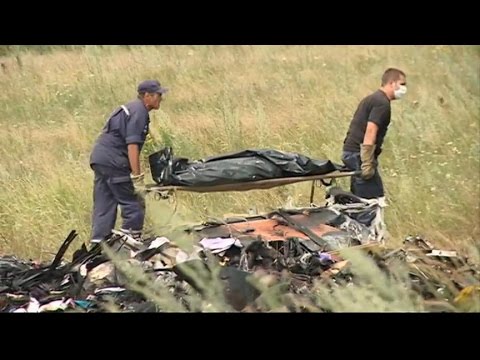 Malaysian Airlines Flight 17 Shot Down: Drama at Ukraine Plane Crash Site