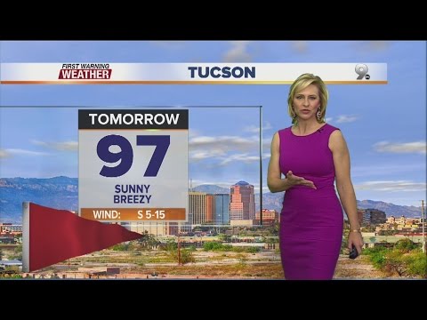 Chief Meteorologist Erin Christiansen's KGUN 9 Forecast Thursday, October 1, 2015