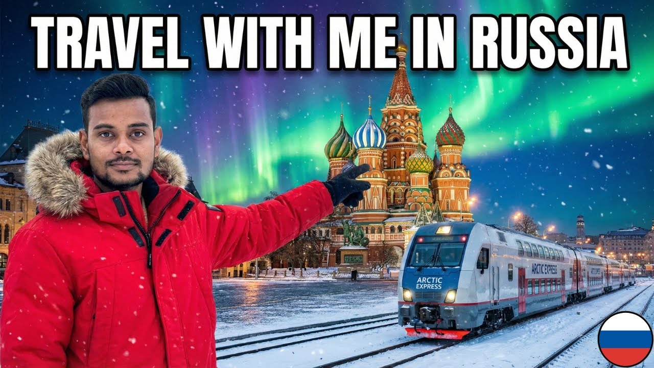 TRAVEL WITH ME IN RUSSIA (RUSSIA GROUP TOUR) 🇷🇺
