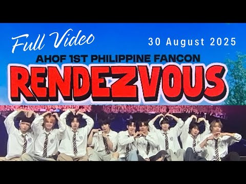 [FULL VIDEO 4K] AHOF 1st Philippine Fancon Manila 아홉