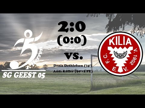 Highlights SG Geest 05 vs. FC Kilia Kiel - 2:0 (0:0)  - 06.08.2017