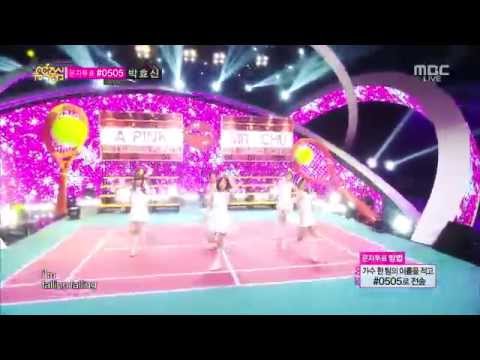 Mr Chu (MBC Music Core 2014.04.05) - A Pink