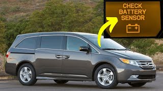 Honda “Check Battery Sensor” warning – Reasons