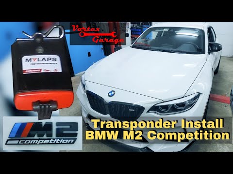 BMW M2: MyLaps Transponder Install - MyLaps TR2 - 2021 M2 Competition