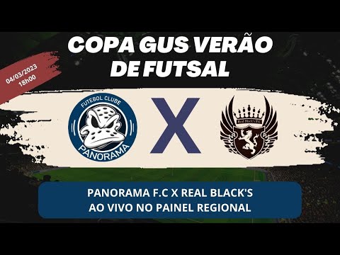 PANORAMA F.C. X REAL BLACK'S F.C - Quartas de final da Copa Gus Verão de Futsal