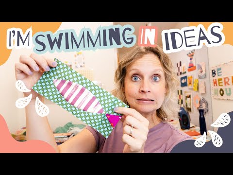 Let's sew a fish block AND chat about quilting without patterns!