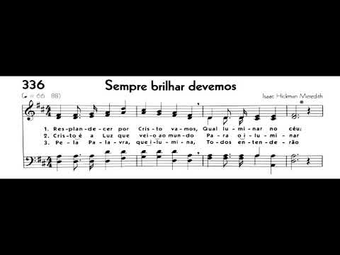 Hinário 5 CCB - Hino 336 - Sempre brilhar devemos - Strings - Teclado Yamaha PSR S670