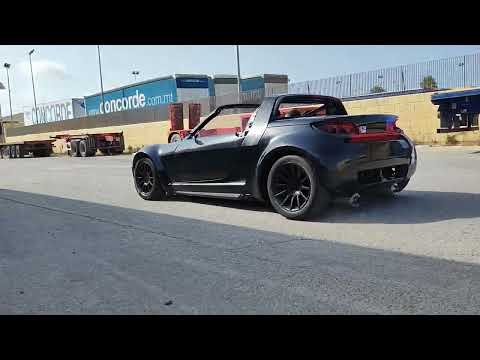 Gsxr1000 smart roadster , brake testing