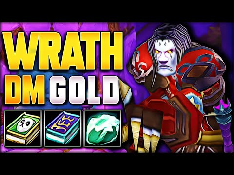 1200 Gold in 4h of DM East - WOTLK Beginner / Returning Player GOLD Grind