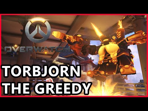 Overwatch Torbjorn Gameplay - The Greedy Torbjorn - Overwatch Gameplay Hanamura